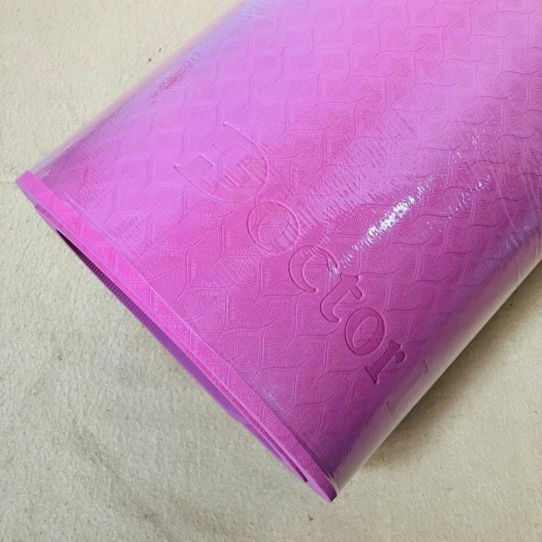 未使用 アサヒ軽金属 Doctor Living 極厚トレーニングマット ピンク