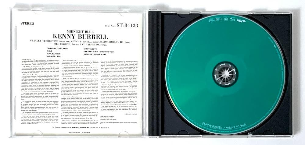 廃盤 限定盤 SACD SHM仕様 ケニー・バレル ミッドナイト・ブルー