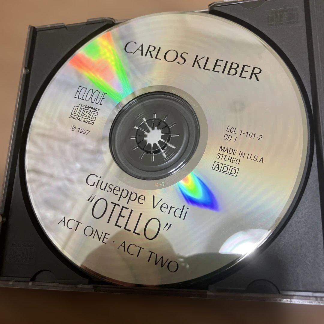 Giuseppe Verdi: Otello クライバー　オテロ　ミラノスカラ座