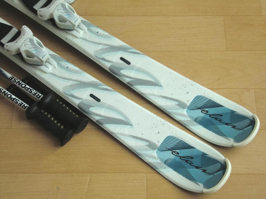 ■■11月限定■送料無料■ELAN■女性用スキー4点セット■140/23.5■■