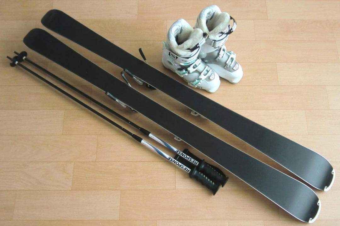 ■■11月限定■送料無料■ELAN■女性用スキー4点セット■140/23.5■■