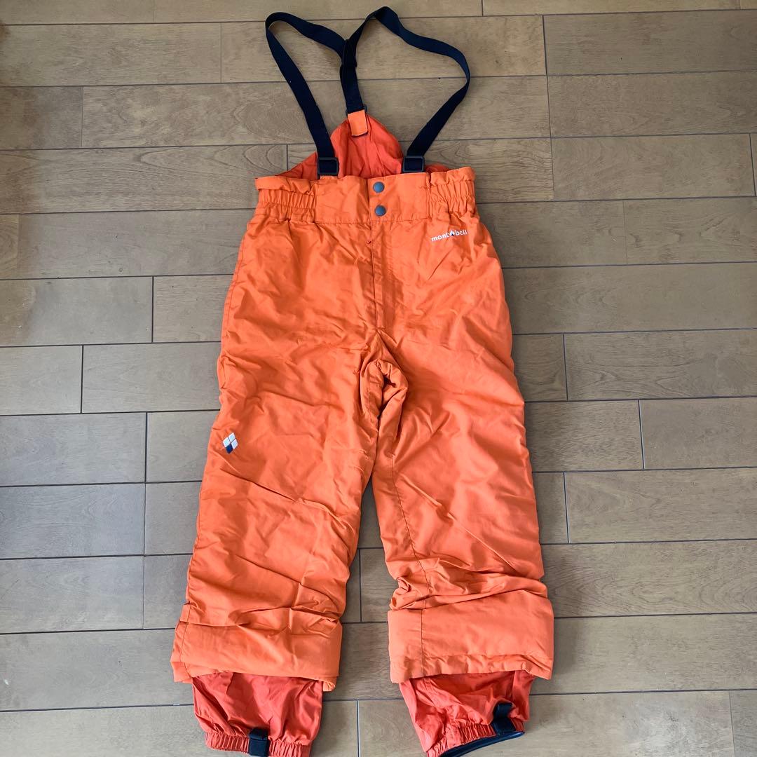 モンベル　スキーウェア上下　140