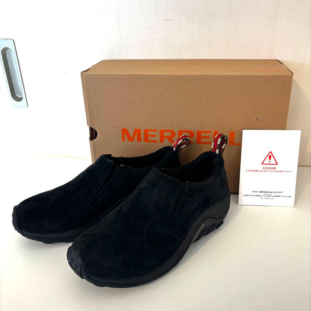 【新品同様】MERRELL JUNGLE MOC 黒レディース25cm