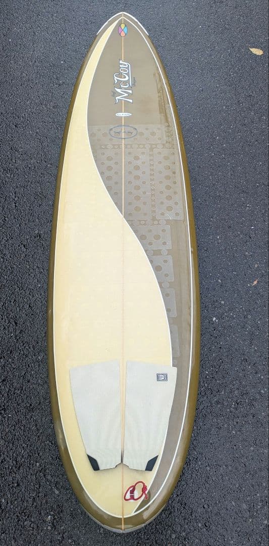 【値下】McCoy ナゲット 6.10f 53リッター サーフボード 希少なPU