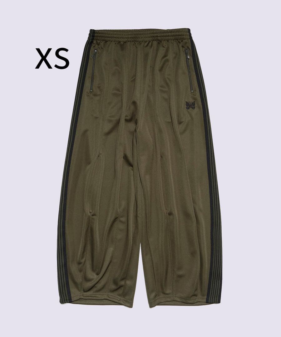 needles studious 別注　ヒザデルトラックパンツ　カーキ　xs