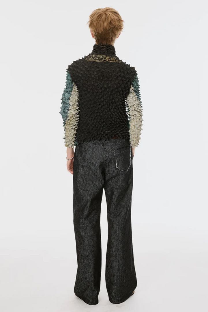 完売済品 26SS MASU PIQUE WORK TROUSERS 46