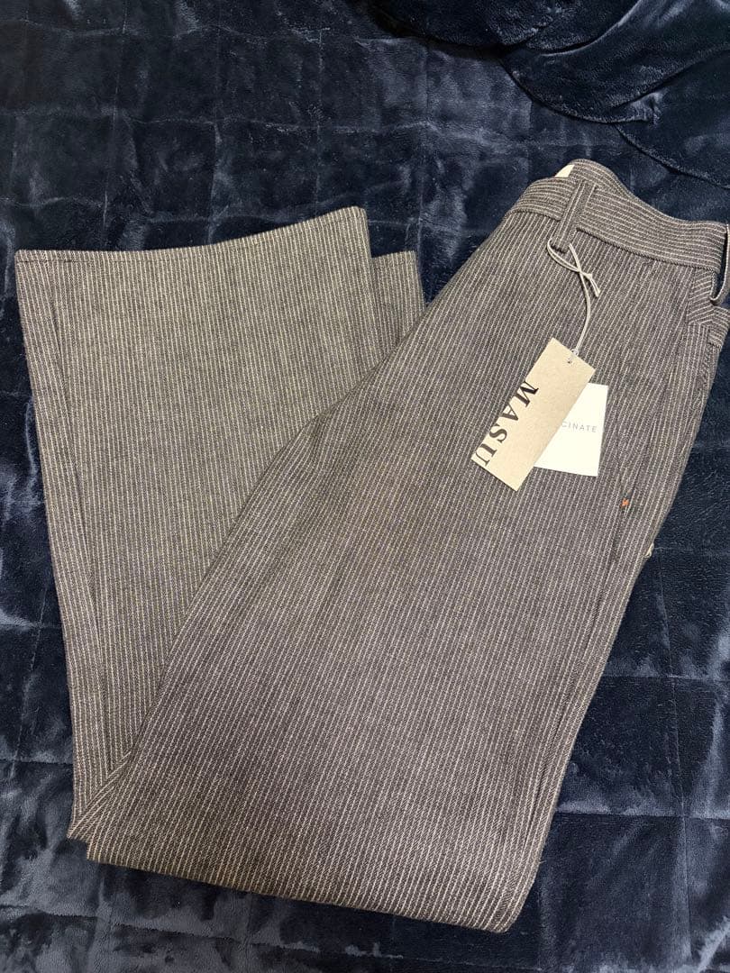 完売済品 26SS MASU PIQUE WORK TROUSERS 46