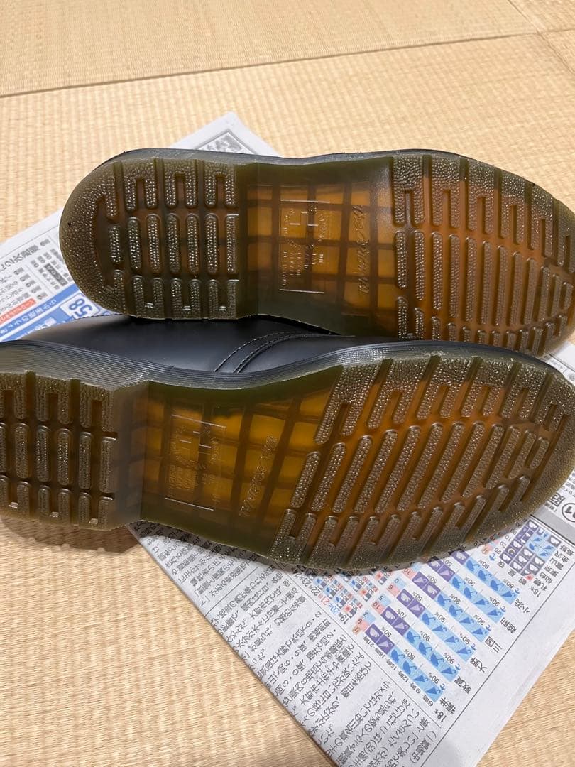 Dr.Martens 3ホール UK8 / EU42 黒 1回のみ着用 美品