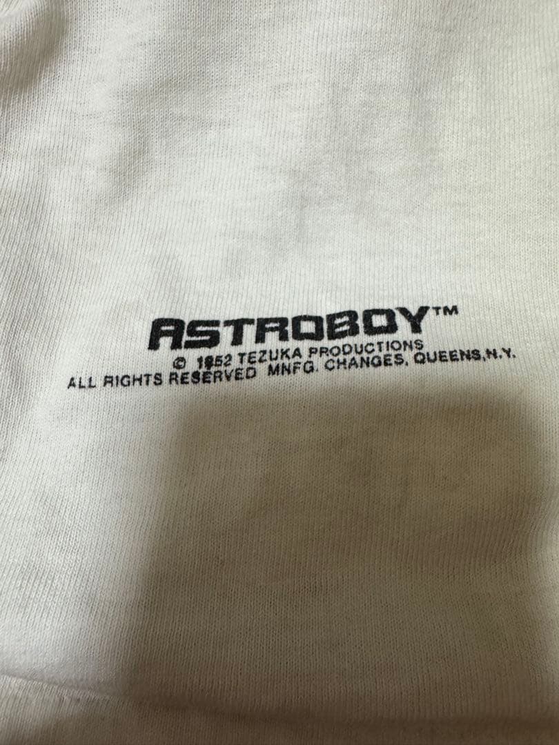 1990's USA製 \"ASTRO BOY\"（鉄腕アトム） Tシャツ