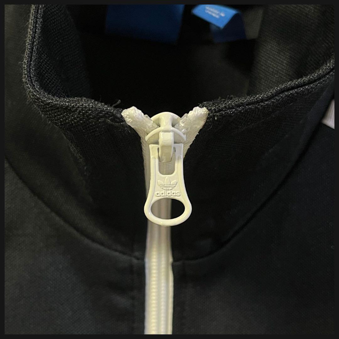 【美品】adidas　トラックジャケット　L　 ジャージ　花柄　男女兼用　刺繍