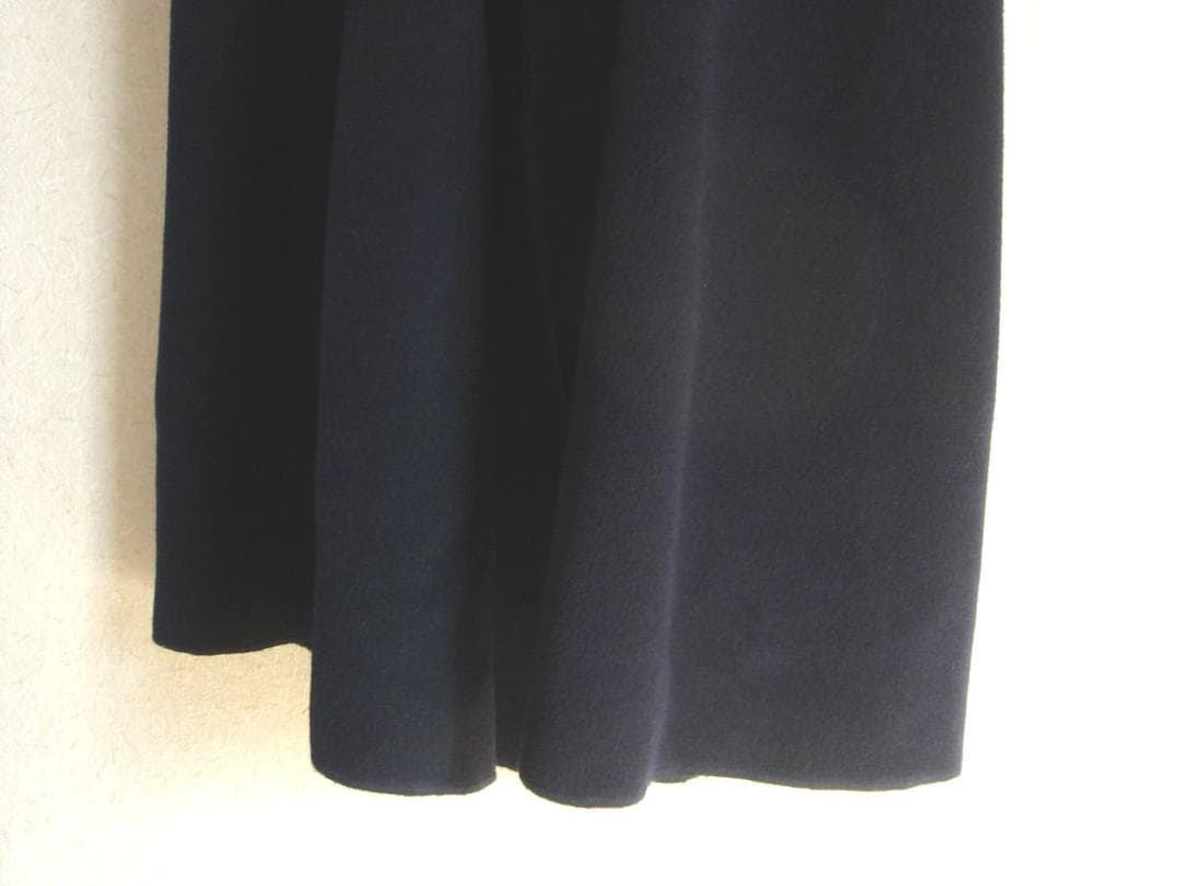 FENDI フェンディ リバーシブル ロングコート ネイビー/ブラウン