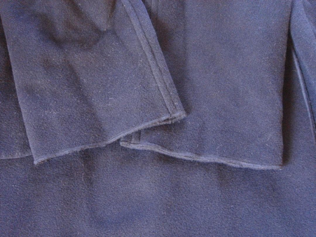 FENDI フェンディ リバーシブル ロングコート ネイビー/ブラウン