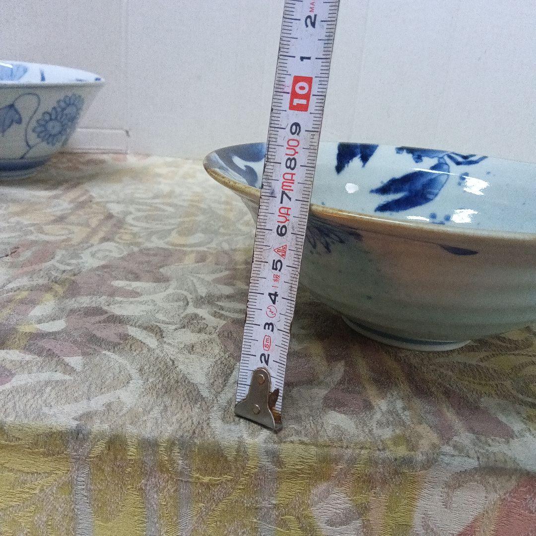 藍柿右衛門染付蟹鉢