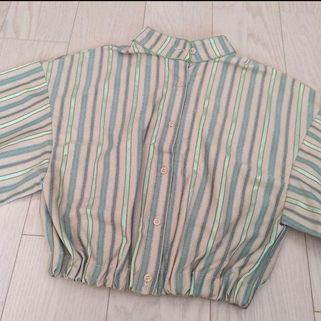 COLORFUL STRIPE SHIRT TOP＆PANTS　セットアップ