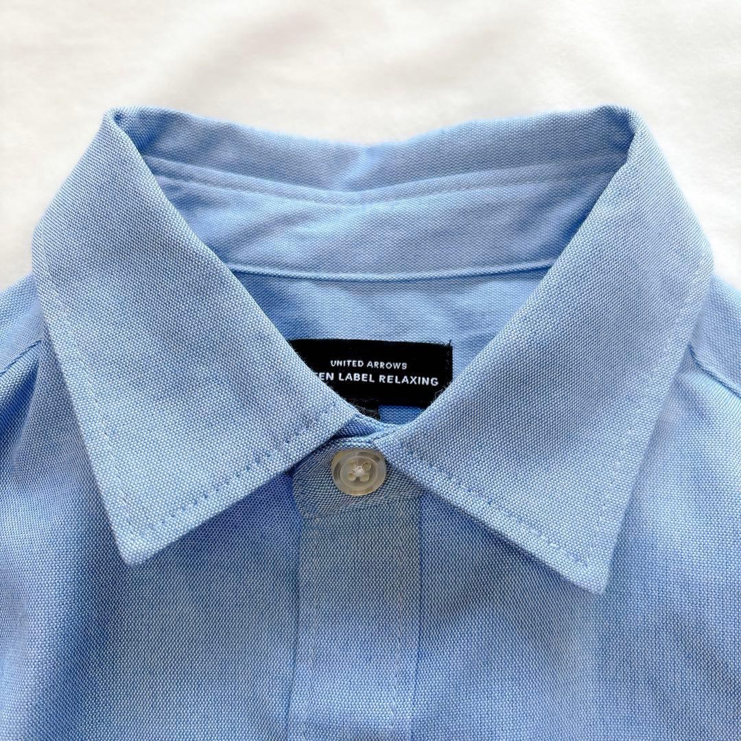 試着のみ☆120グリーンレーベルリラクシング　ネイビー スーツ　金ボタン　130