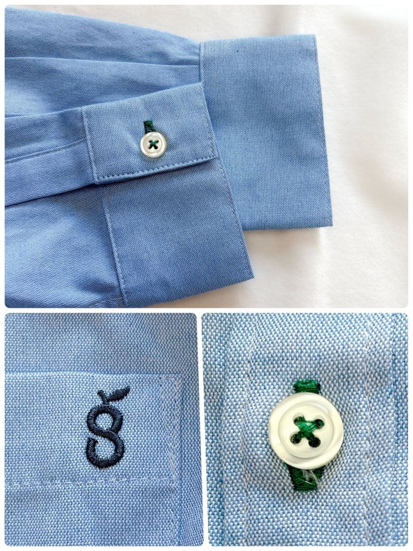 試着のみ☆120グリーンレーベルリラクシング　ネイビー スーツ　金ボタン　130