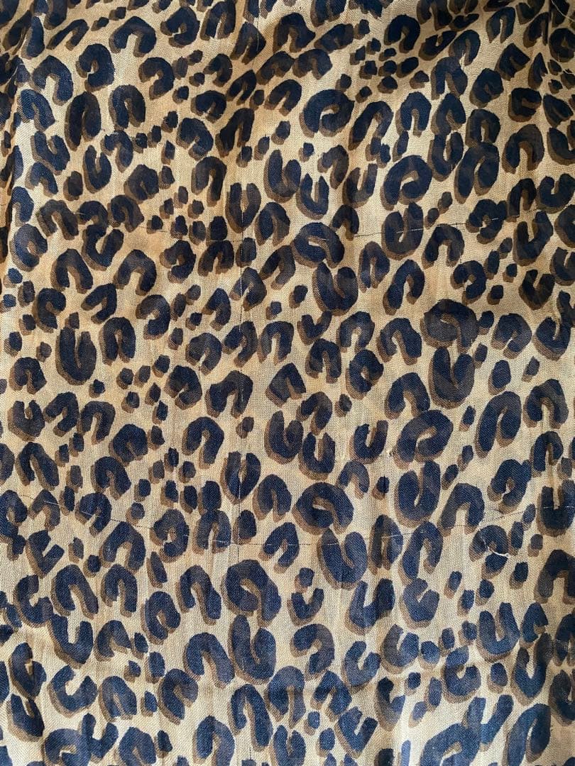 【うりぽんぽん】ルイヴィトン レオパード マフラー M72215