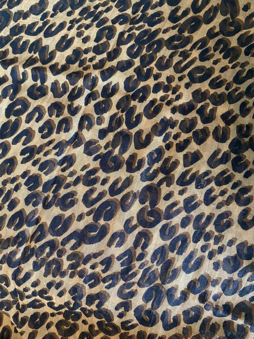 【うりぽんぽん】ルイヴィトン レオパード マフラー M72215