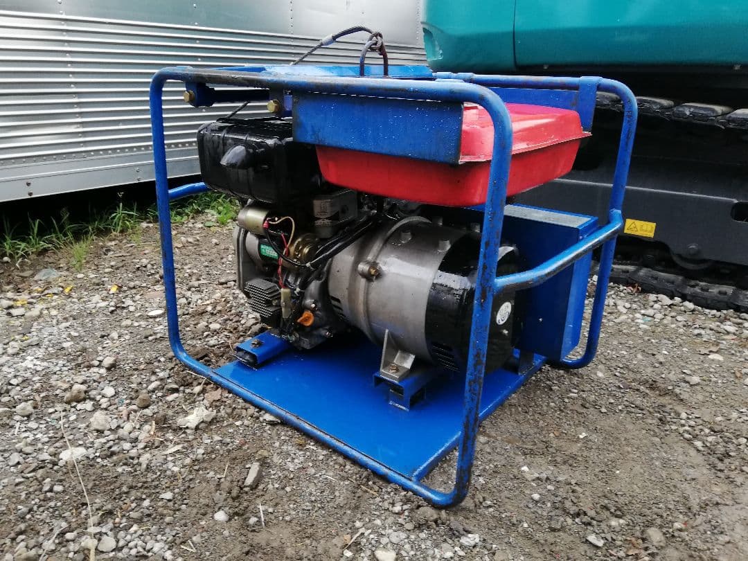 エクセン　高周波　発電機　ディーゼルエンジン式