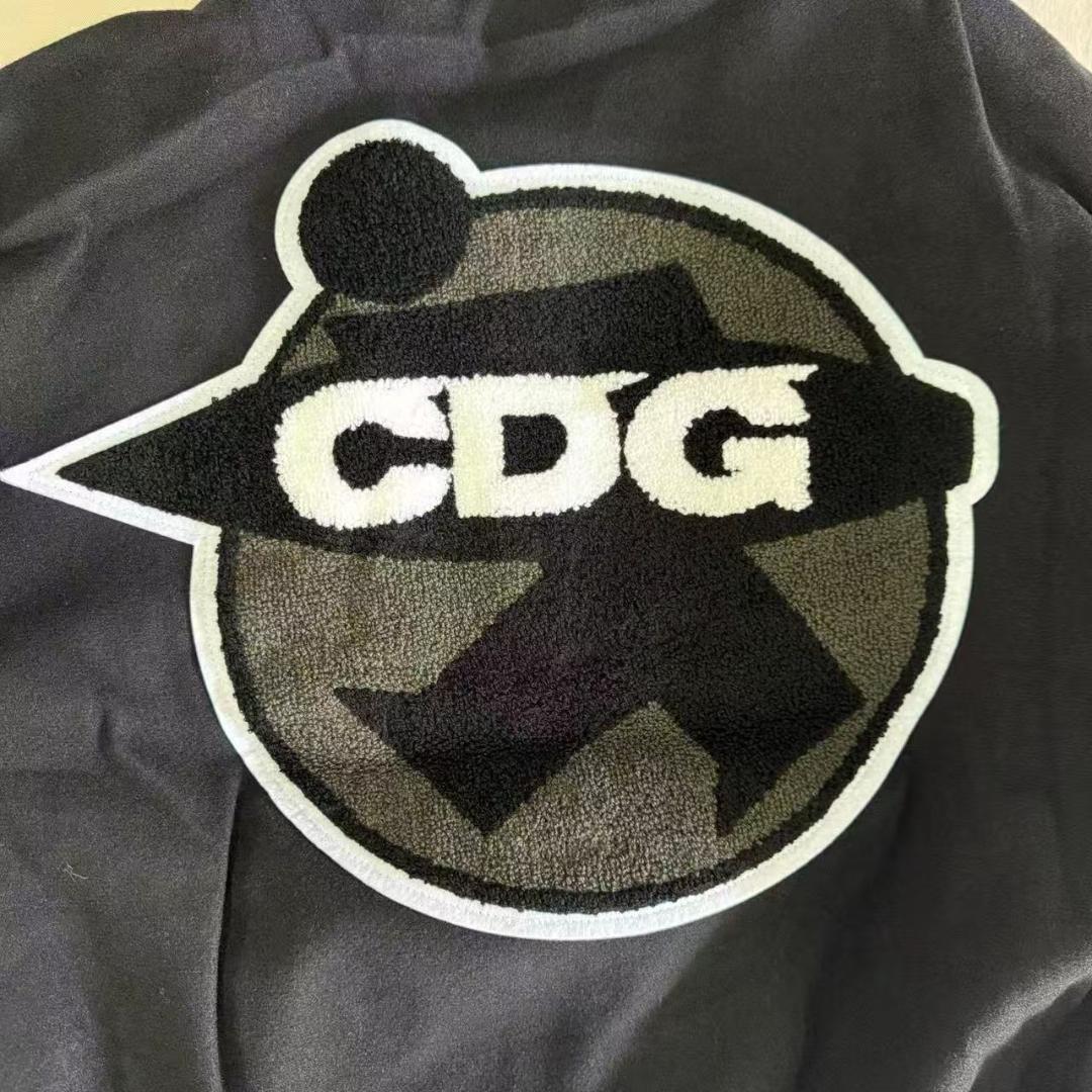 CDG X Stussy Varsity Jacket 黒M