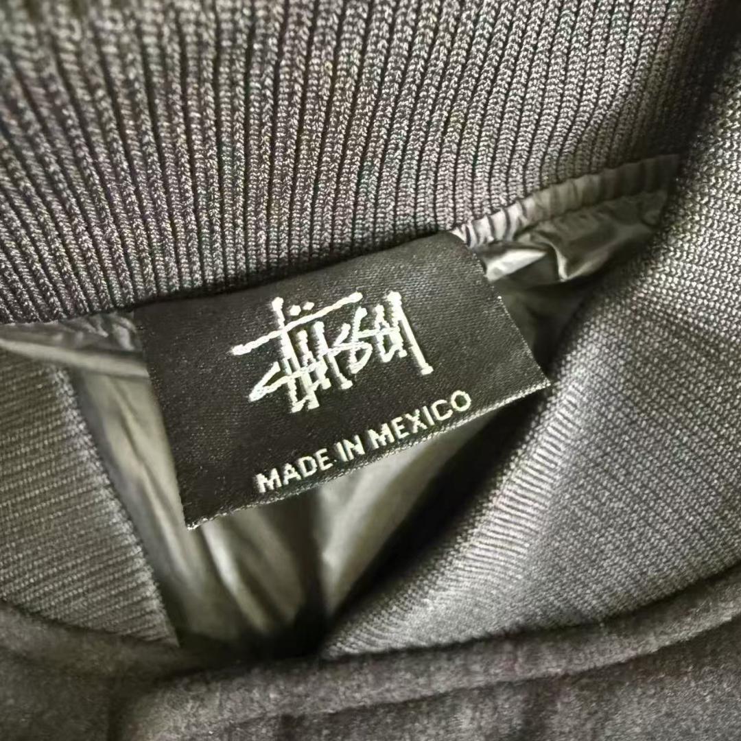 CDG X Stussy Varsity Jacket 黒M