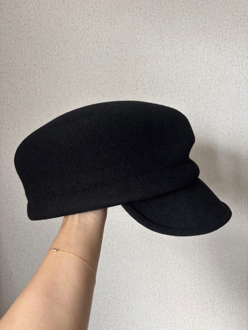 CA4LA カシラ キャスケット HUMAN FELT 3 ブラック