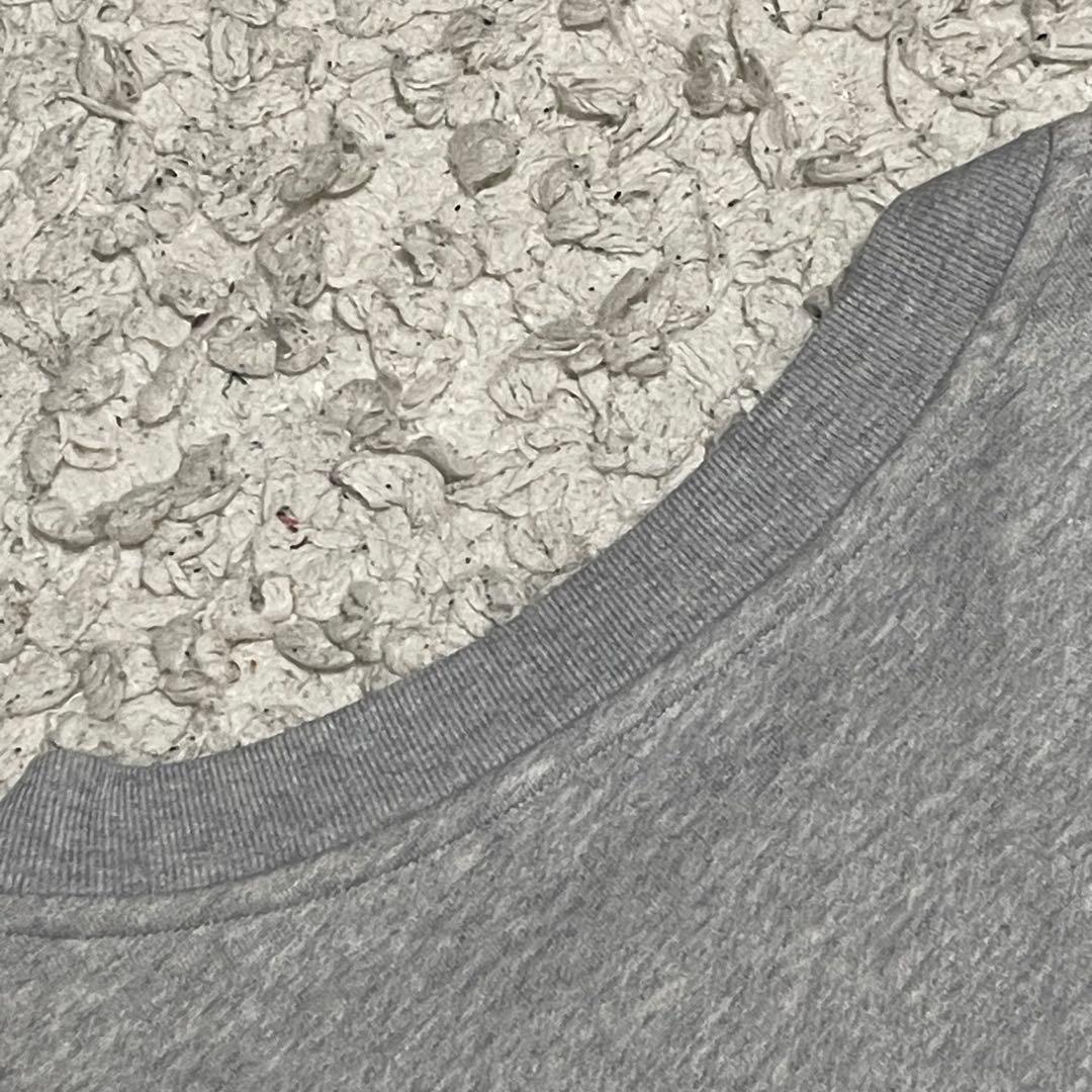 【美品】PATOU オーガニックコットン オーバーステッチ半袖スウェットシャツ