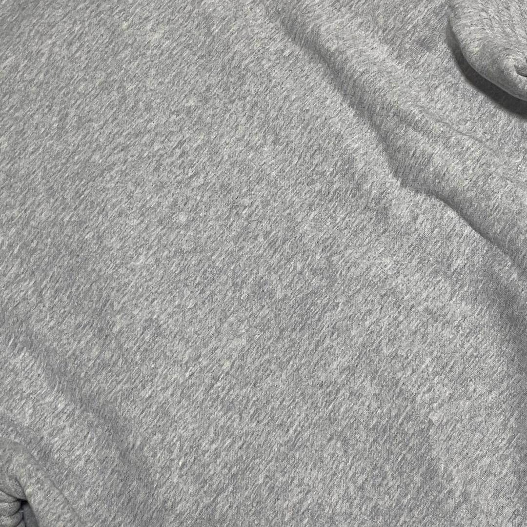 【美品】PATOU オーガニックコットン オーバーステッチ半袖スウェットシャツ