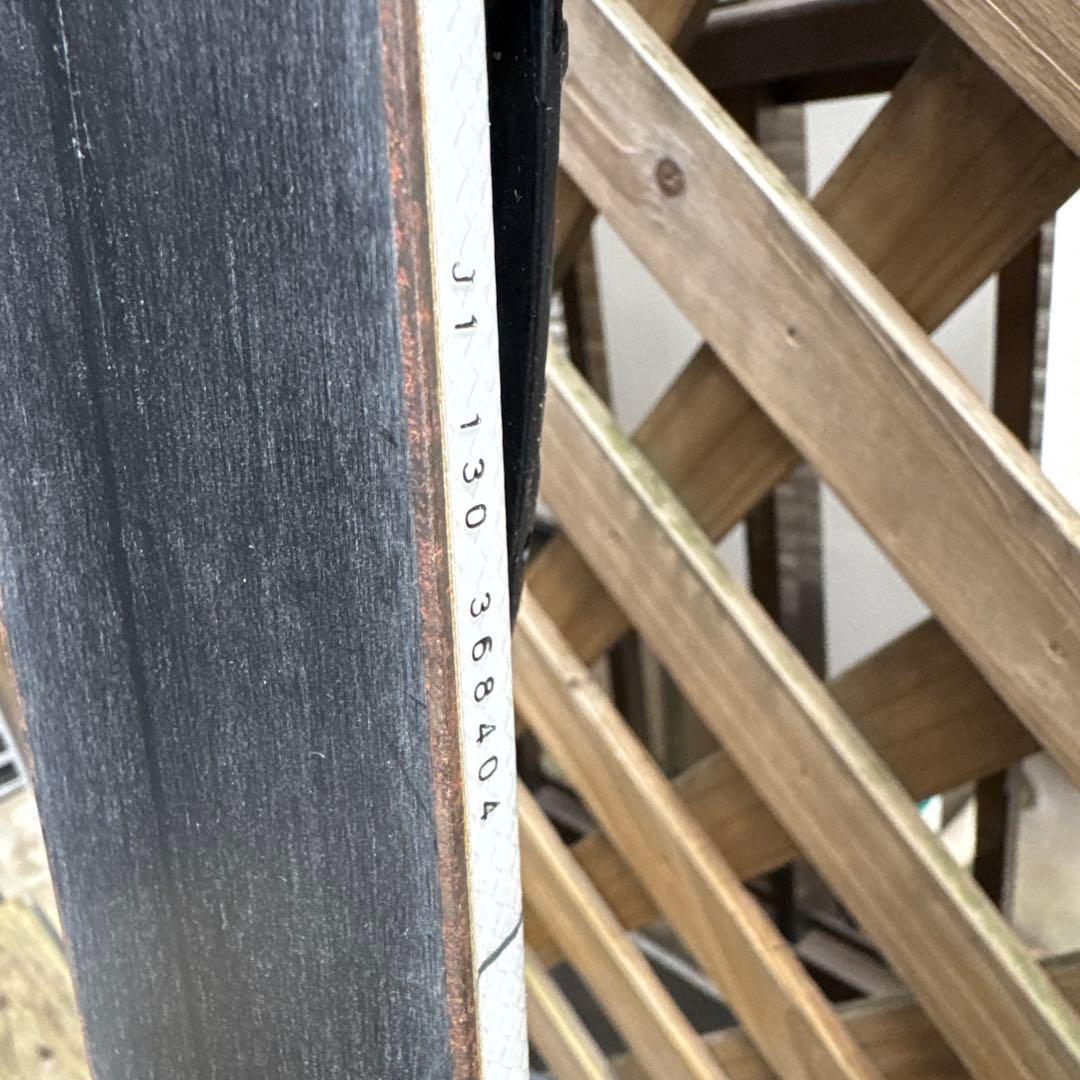 【タイムセール】 JUNIORスキー130 MARKERビンディング