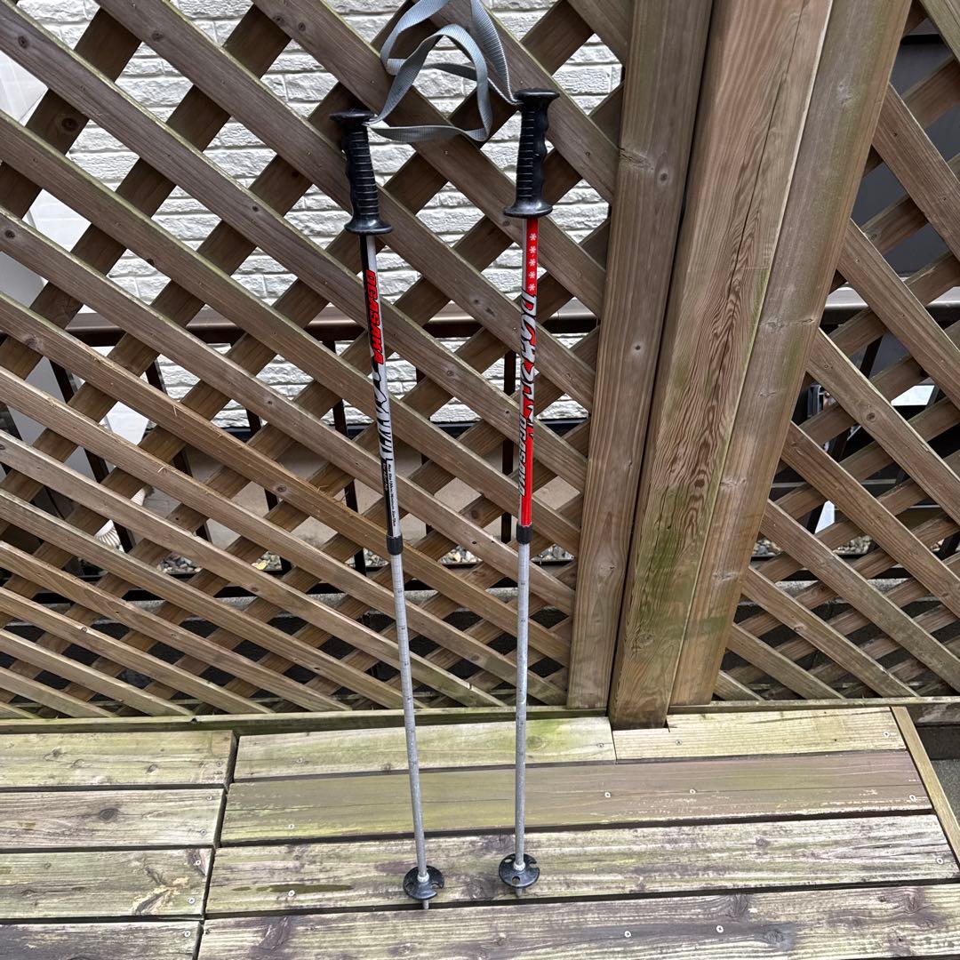 【タイムセール】 JUNIORスキー130 MARKERビンディング