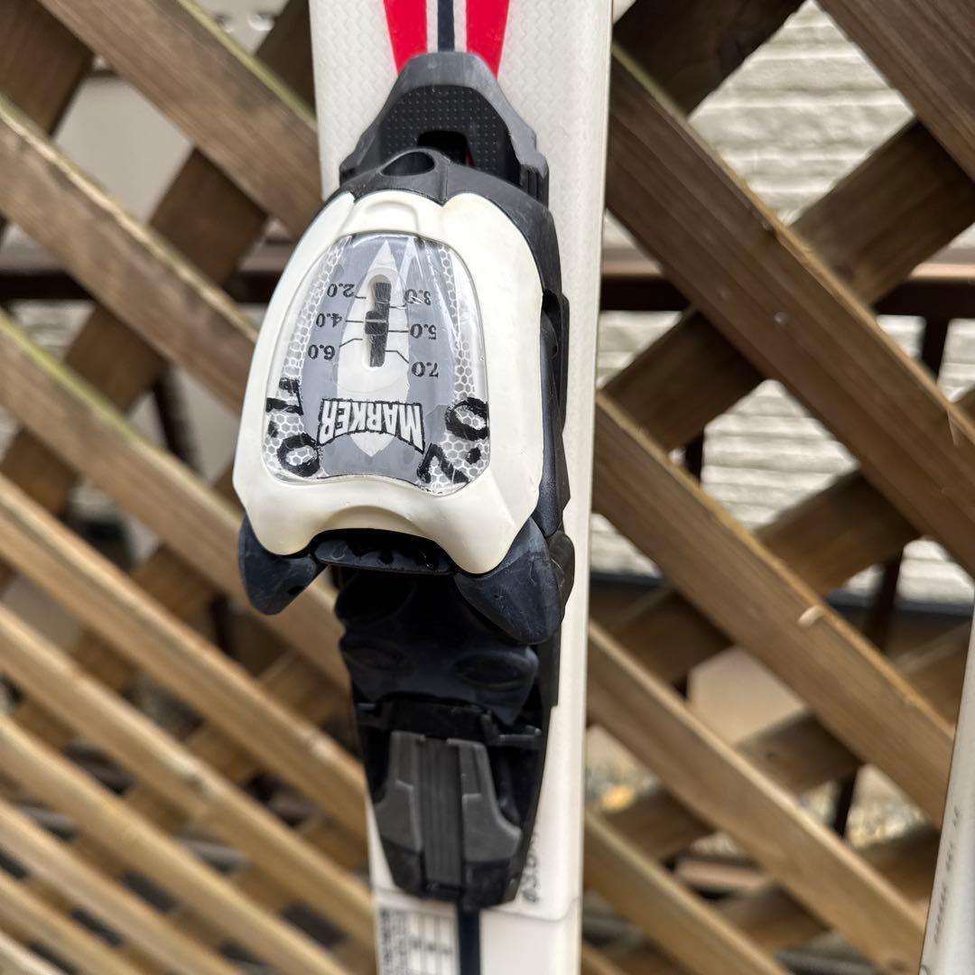 【タイムセール】 JUNIORスキー130 MARKERビンディング