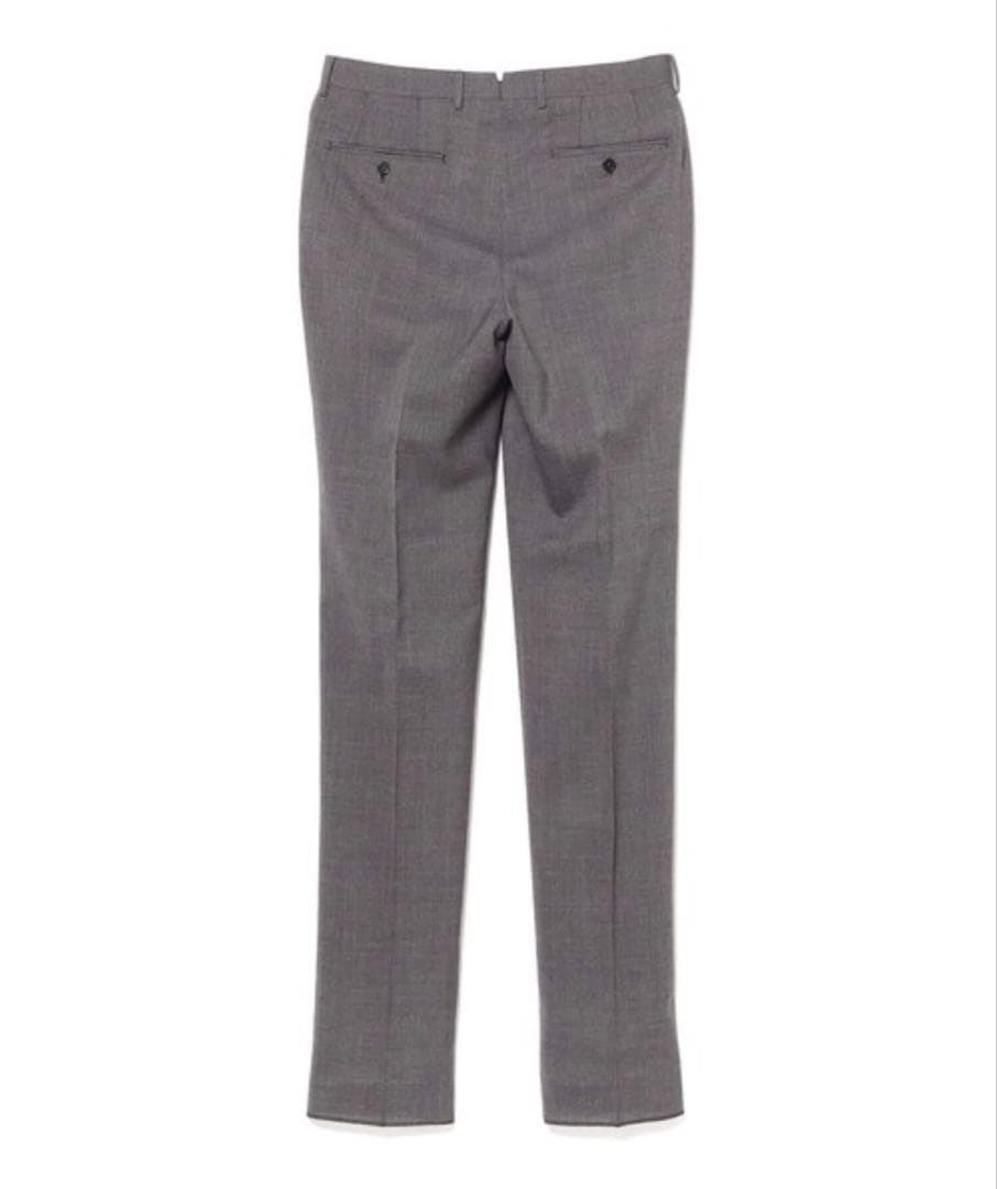 BEAMS F リングジャケット ウール フレスコ 1プリーツ スラックス 46