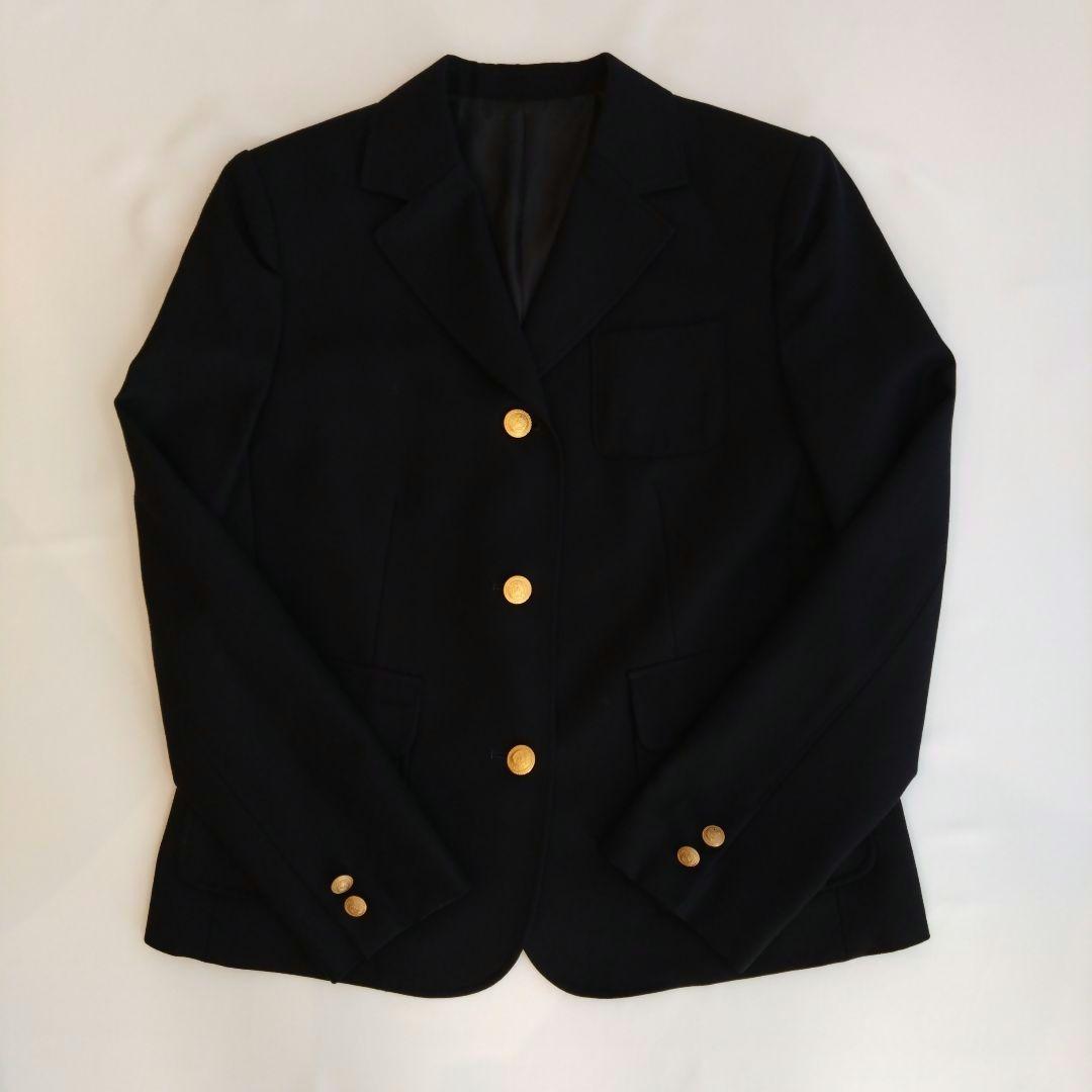 バーバリー BURBERRY ブレザー 160A　ネイビー 金・銀ボタン