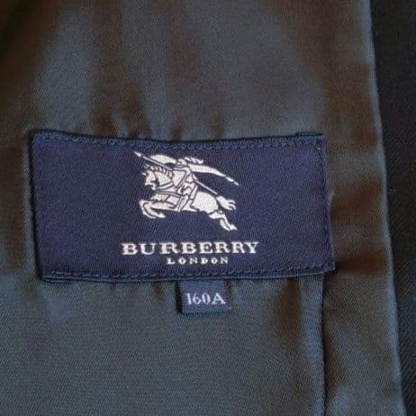 バーバリー BURBERRY ブレザー 160A　ネイビー 金・銀ボタン