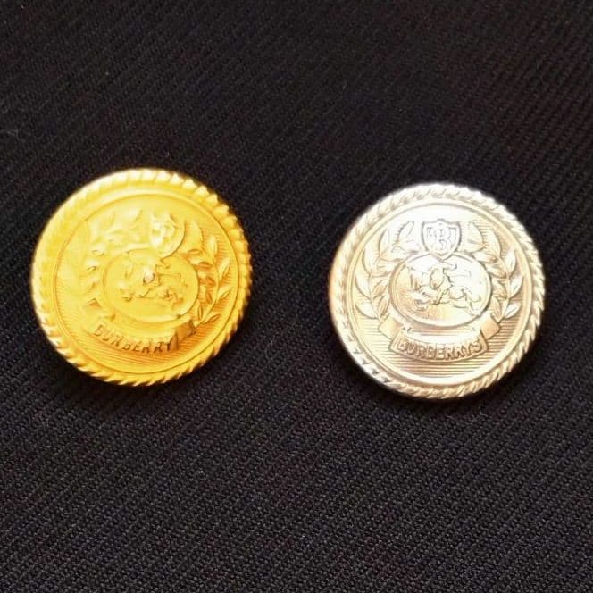 バーバリー BURBERRY ブレザー 160A　ネイビー 金・銀ボタン