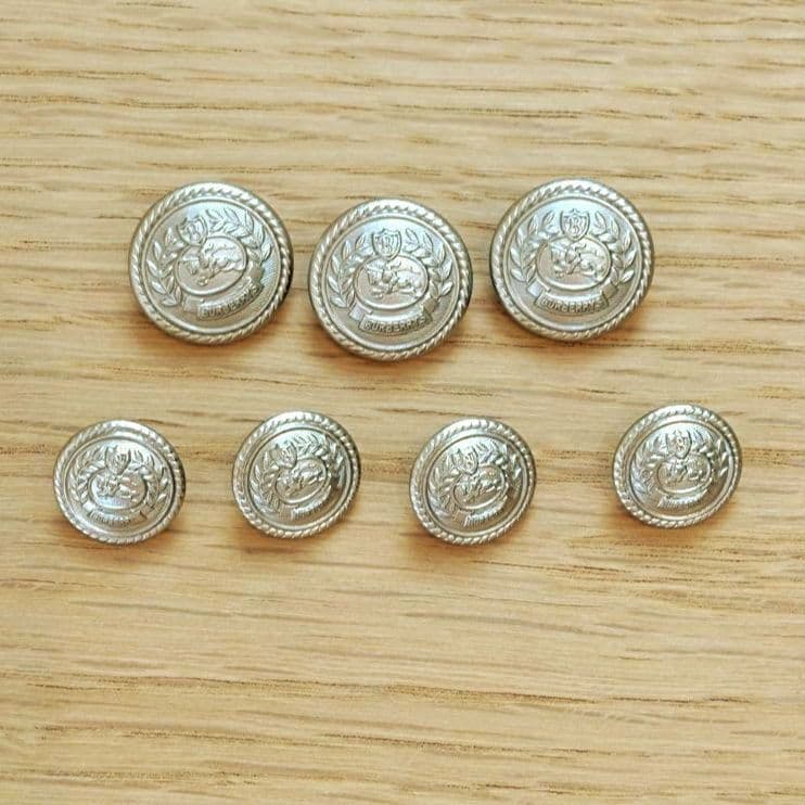 バーバリー BURBERRY ブレザー 160A　ネイビー 金・銀ボタン