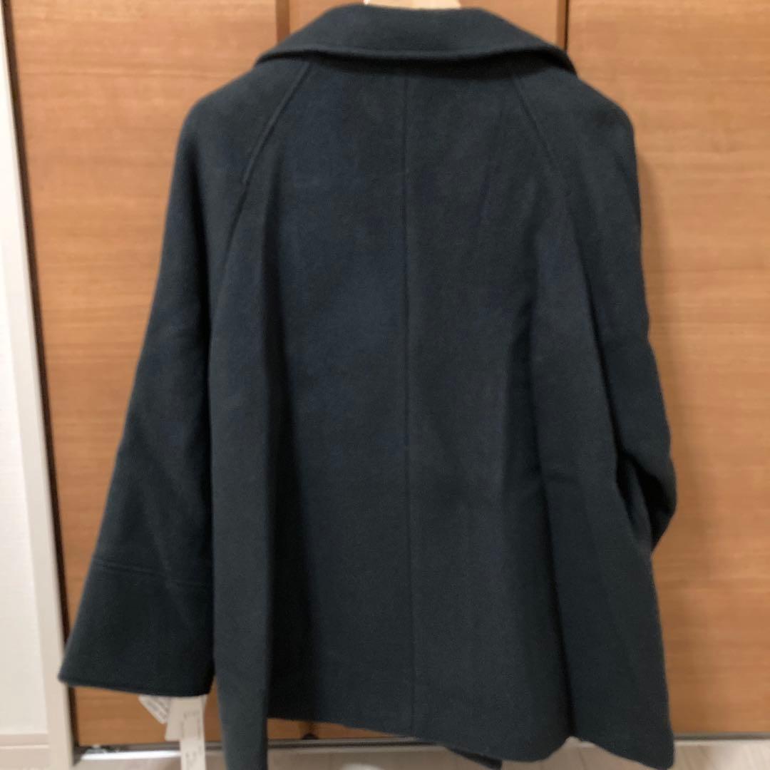 新品　ヤマダヤ　スコットクラブ　ダークグレー ピーコート 定価43000円