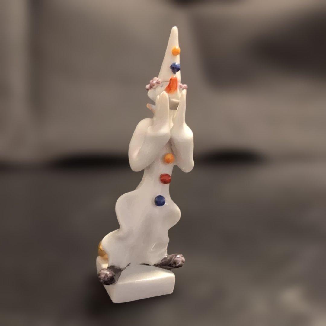 マイセンのクラウンハーモニカ、ピエロです。