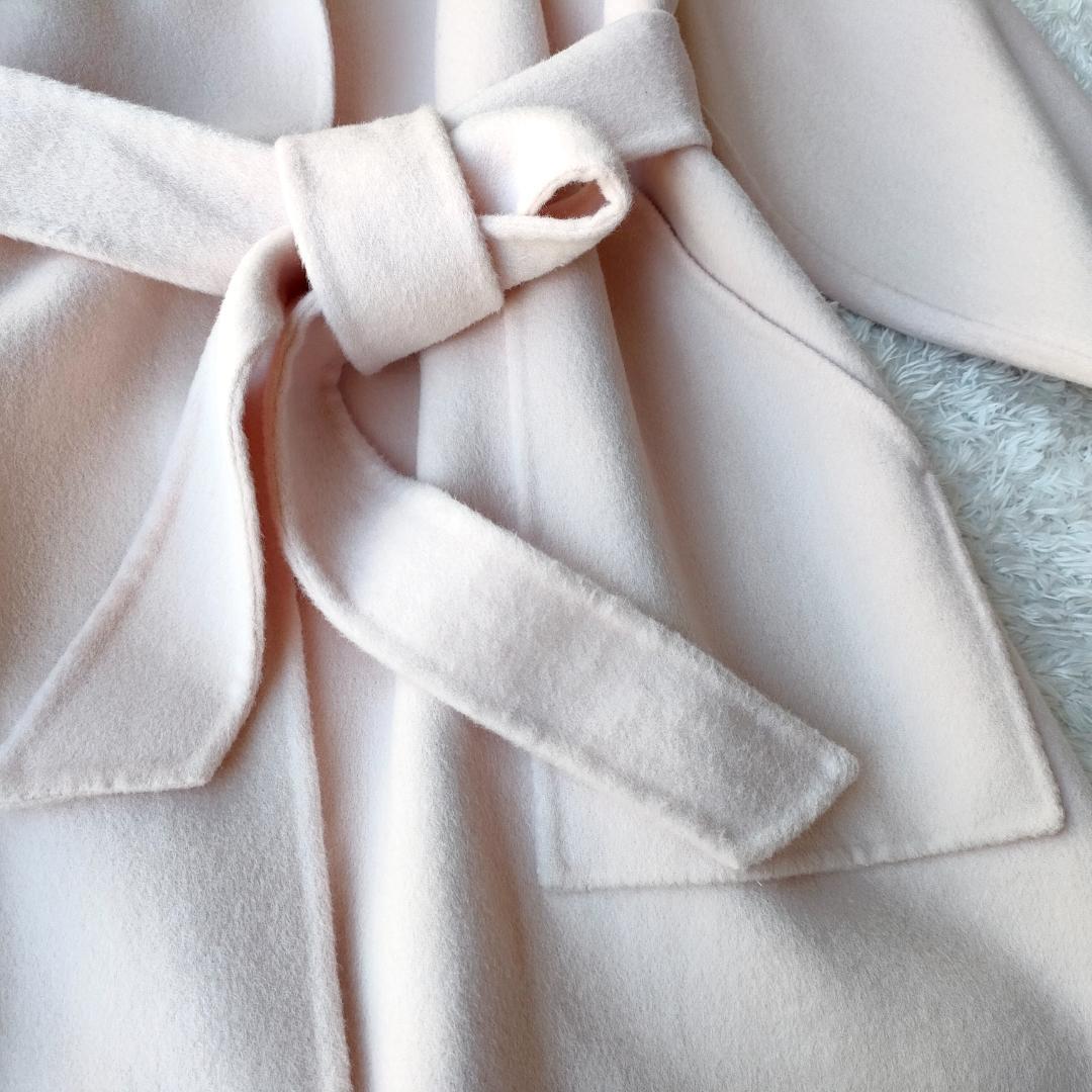 アンクレイヴ ウールリバーロングコート ベルト ベルテッドコート 1 ピンク 1