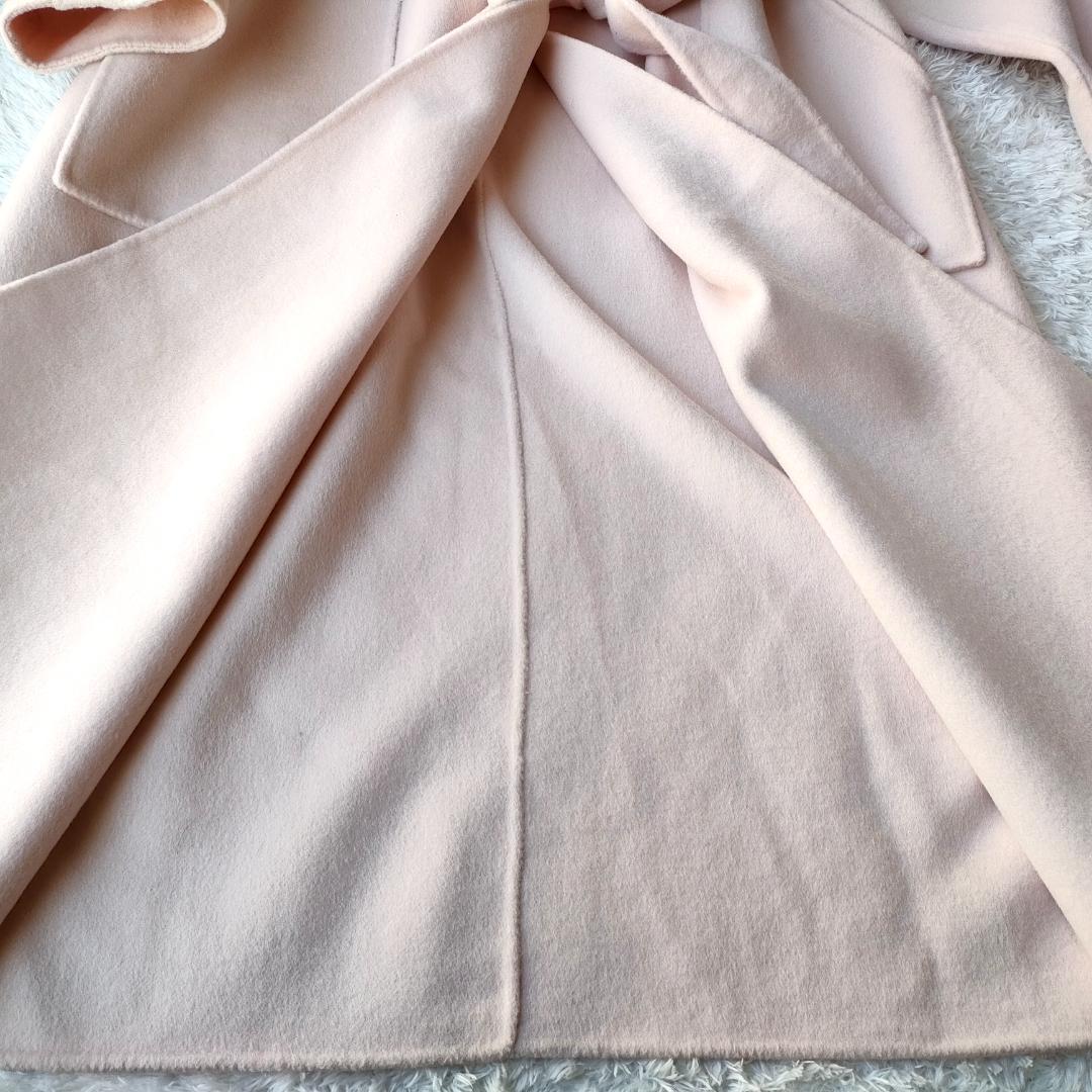 アンクレイヴ ウールリバーロングコート ベルト ベルテッドコート 1 ピンク 1