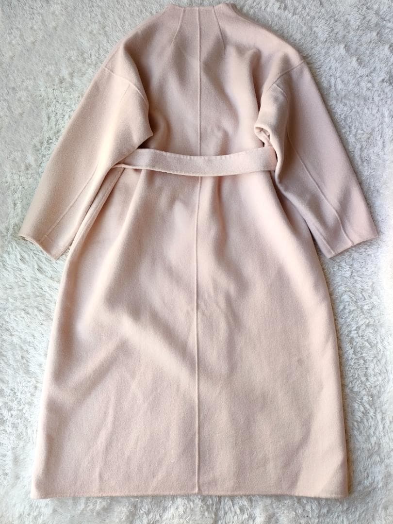 アンクレイヴ ウールリバーロングコート ベルト ベルテッドコート 1 ピンク 1