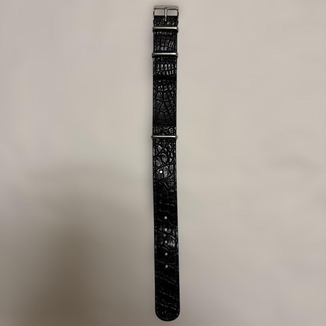 THE SOLE T・MBH別注　クロコダイルNATOべルト　20mm