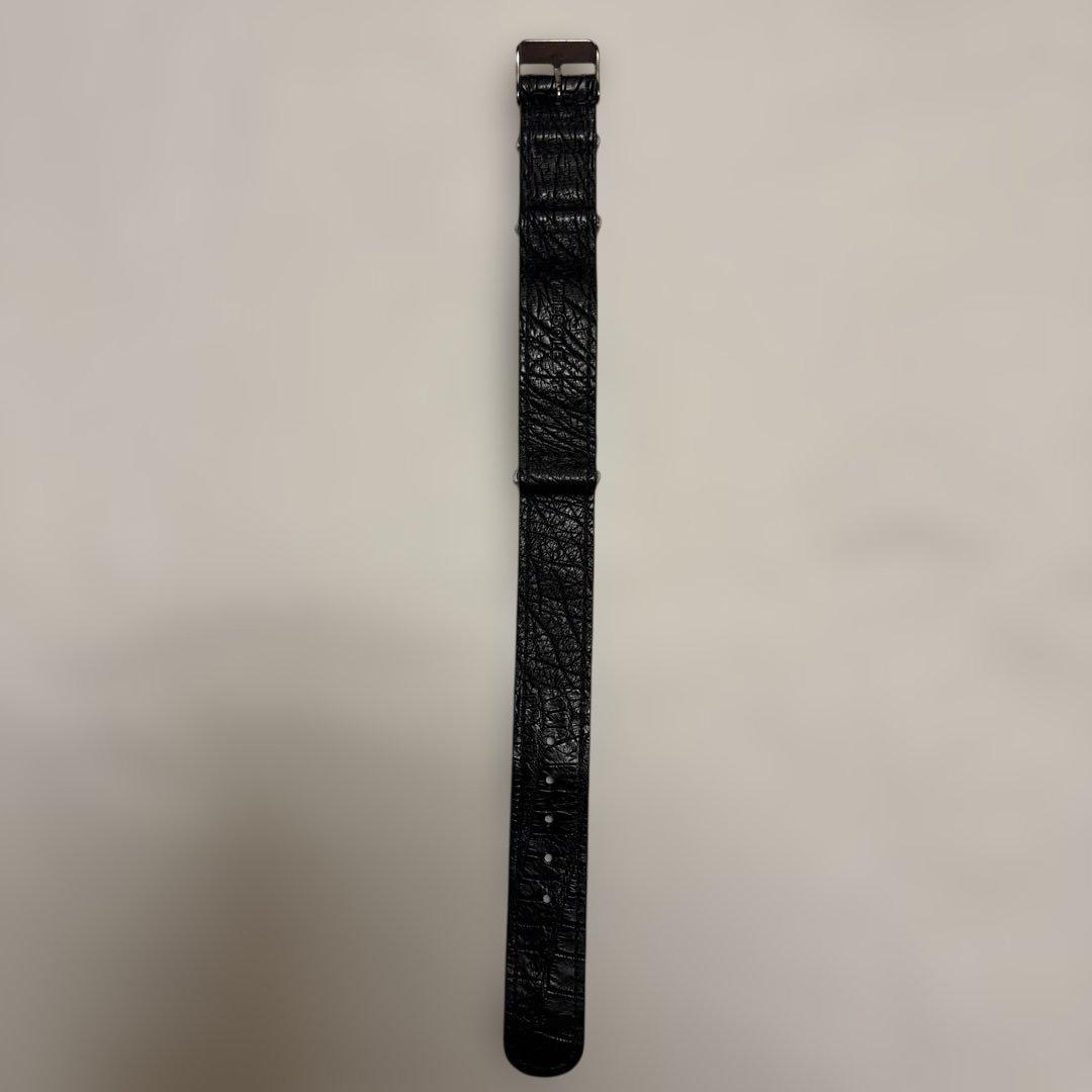 THE SOLE T・MBH別注　クロコダイルNATOべルト　20mm