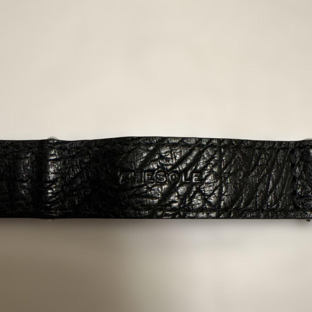 THE SOLE T・MBH別注　クロコダイルNATOべルト　20mm