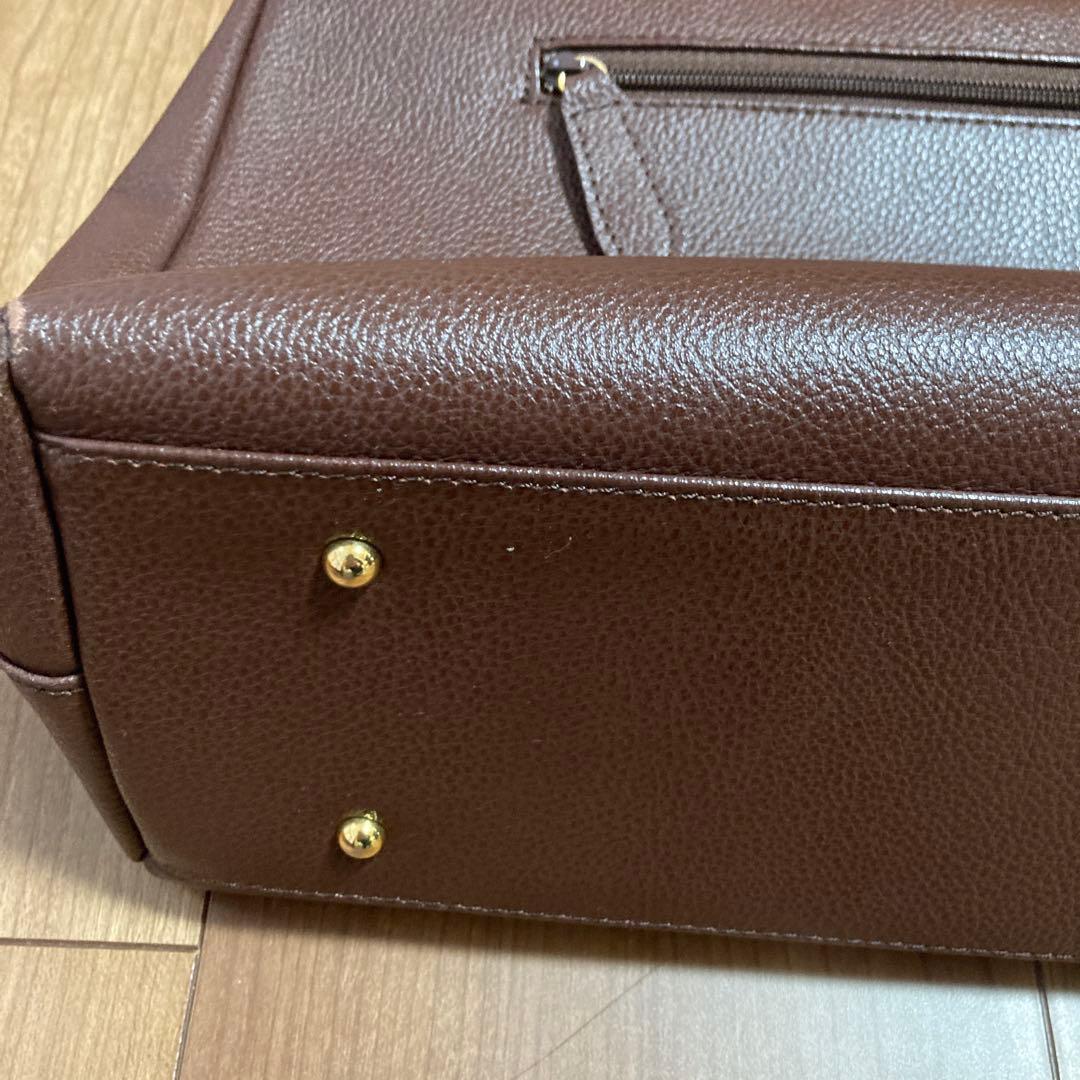 HAMANO トートバッグ A4 茶色