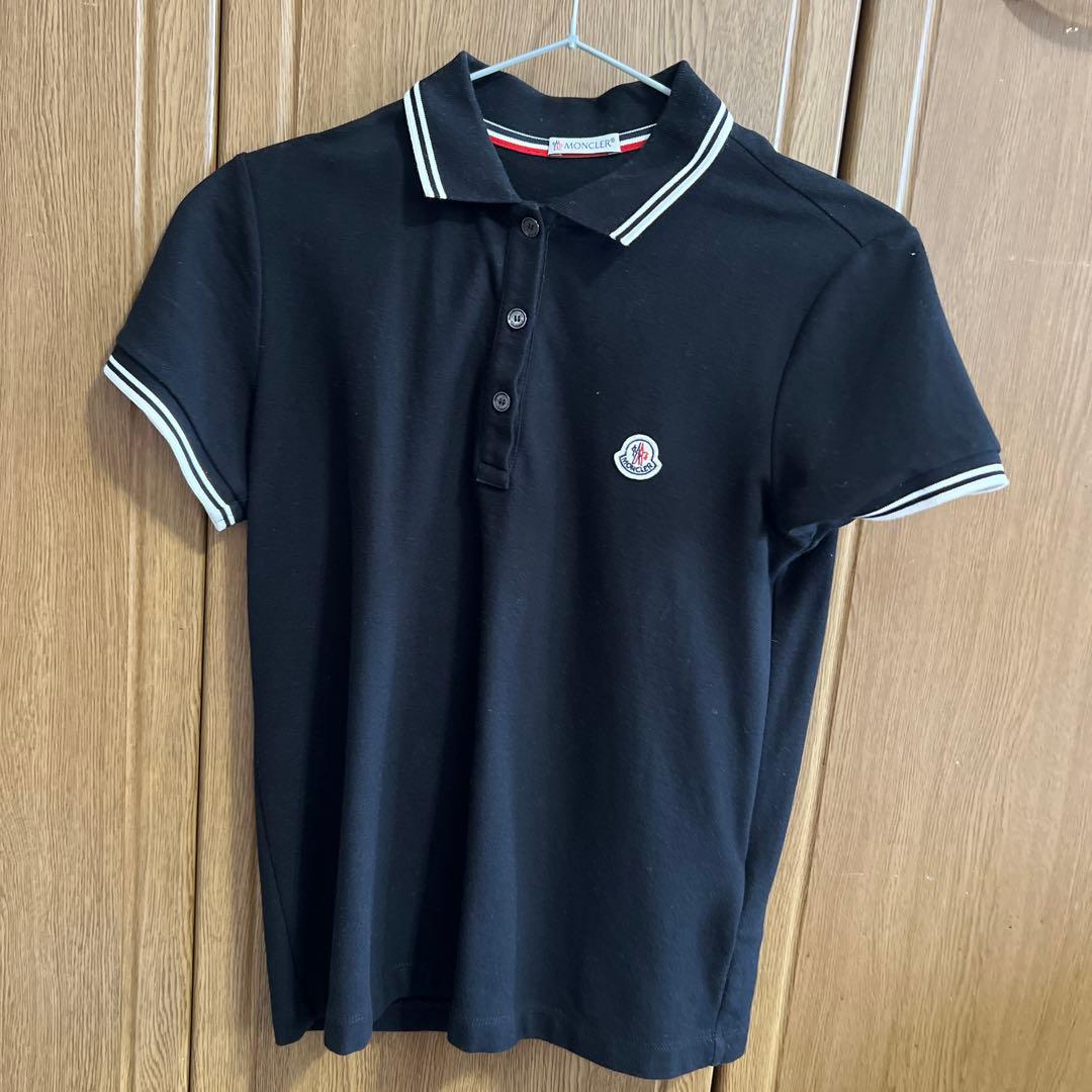 Moncler ポロシャツ ホワイト ブラック セット　2枚セット