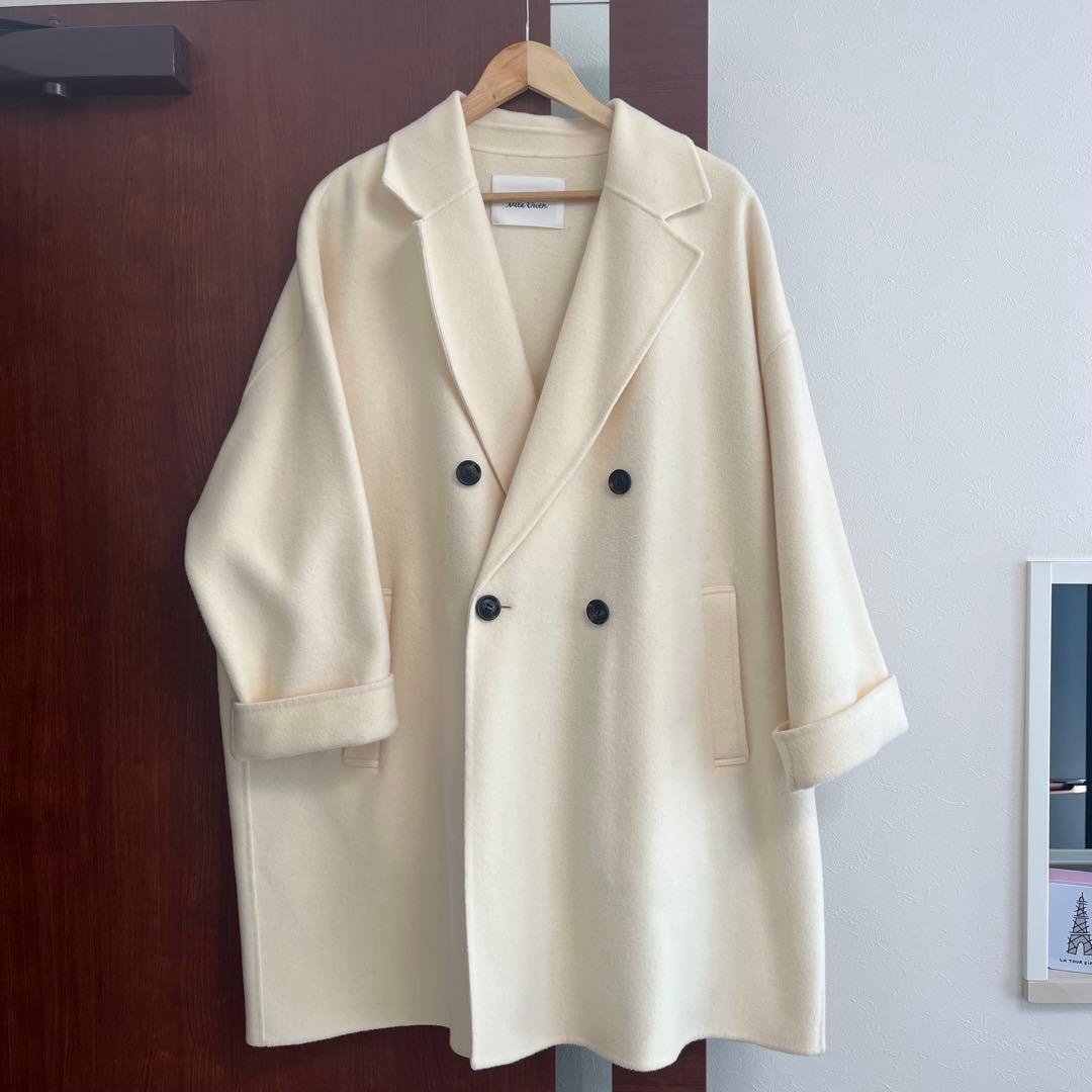 MilaOwen ワイドシルエットダブルブレストコート