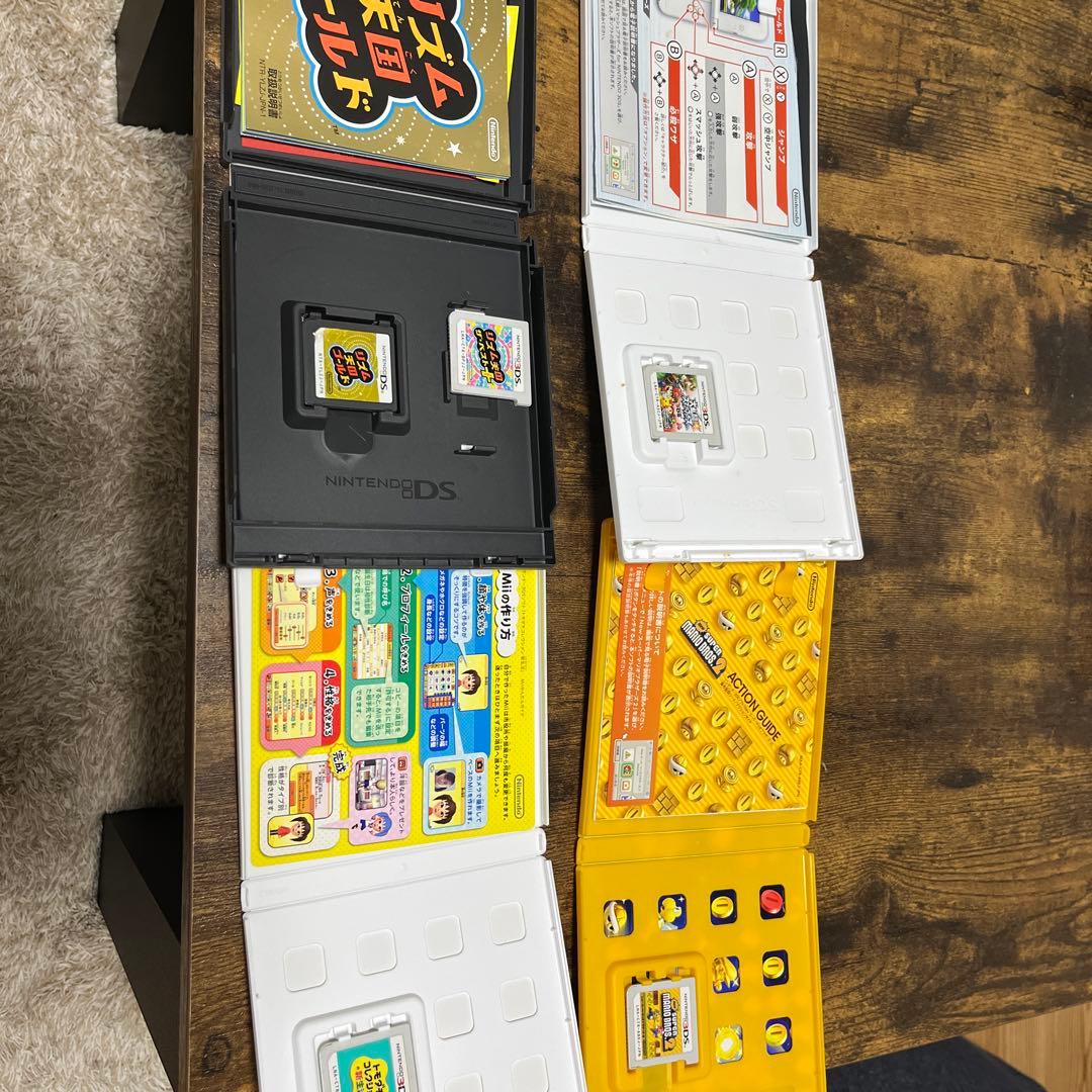 スマブラ、トモダチコレクションリズむ天国、りずむ天国➕マリオブラザーズカセット