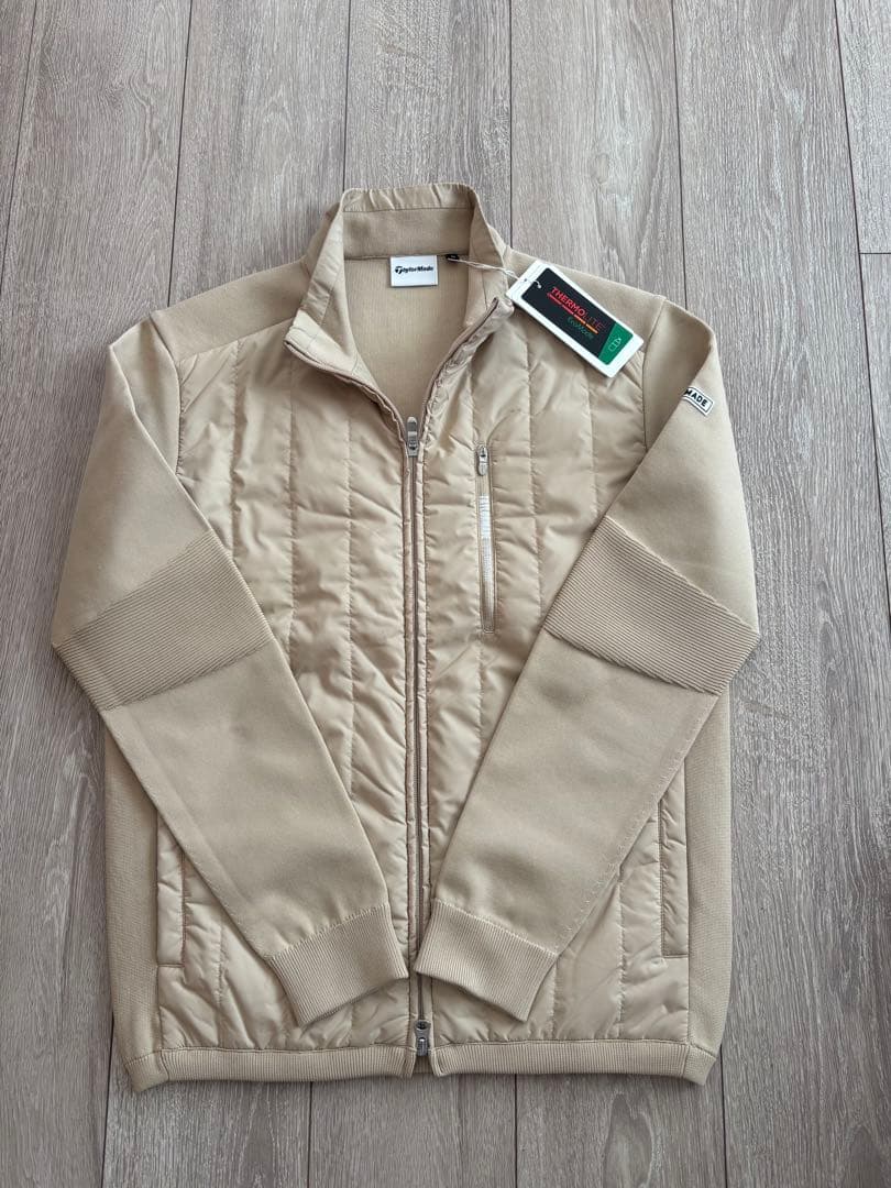 新品未使用 ウォームライニングフルジップセーター