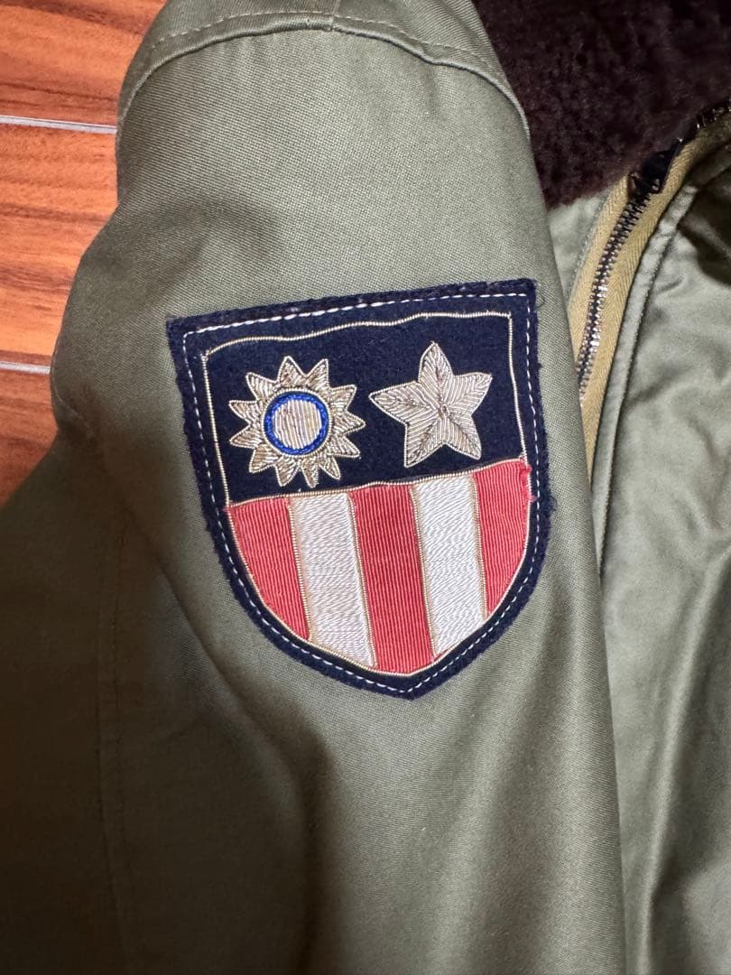 モナ新The REAL McCOY’SB15フライトジャケット　サイズ40